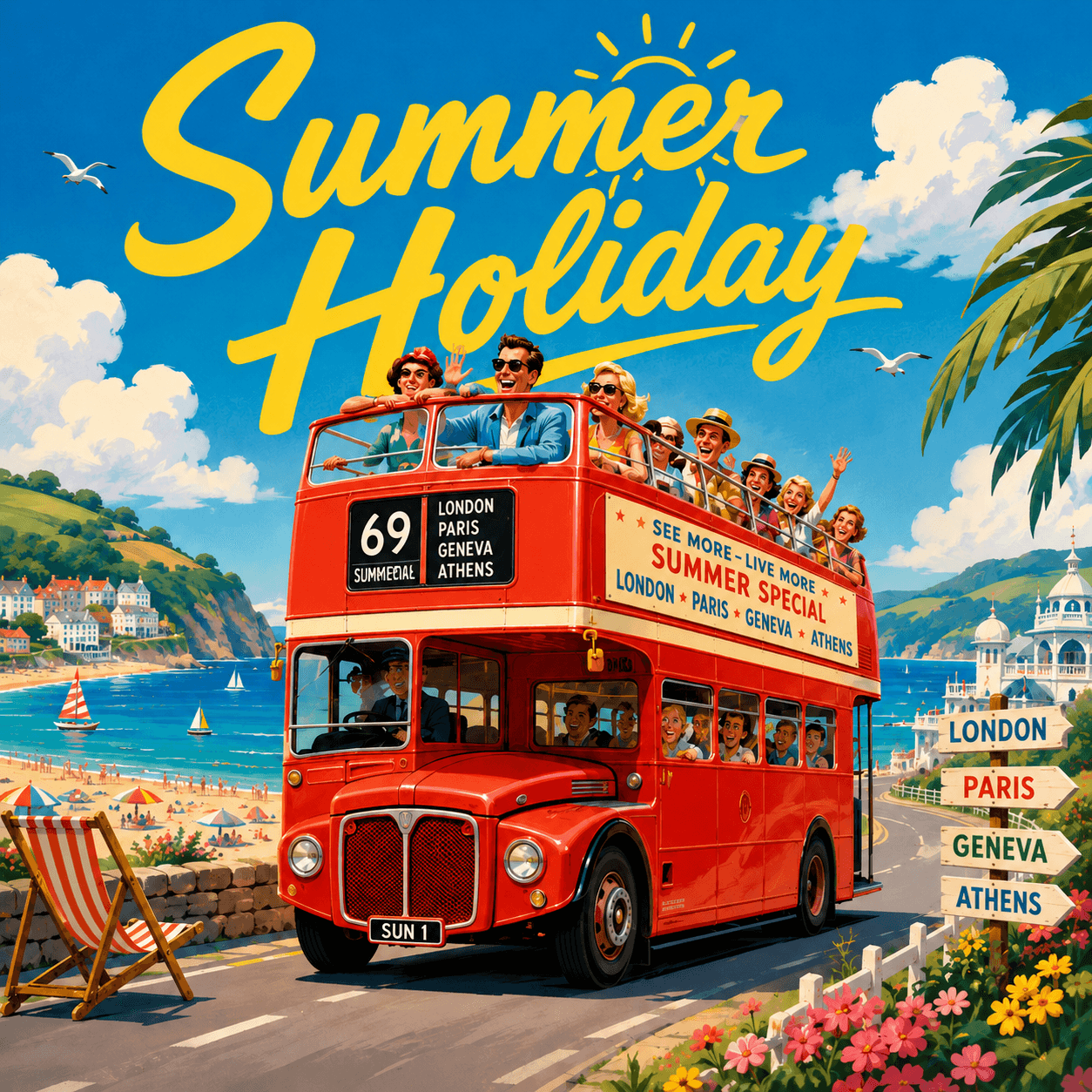 Summer Holiday poster